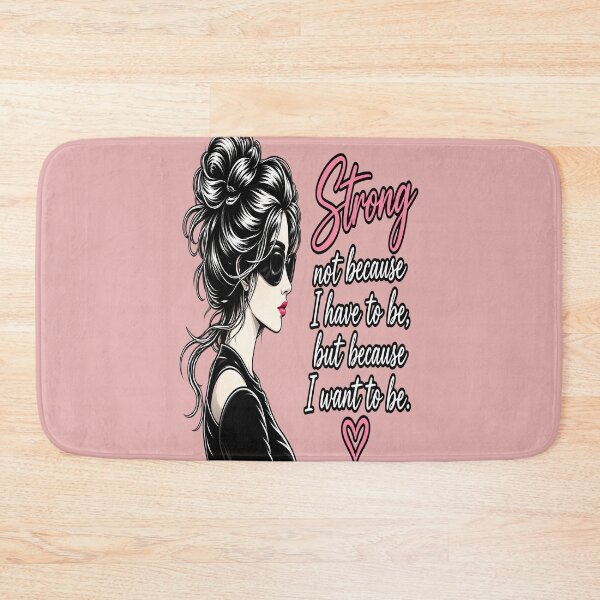 Item preview, Strong and Brave Floral Portrait designed and sold by FABIOLA1970.