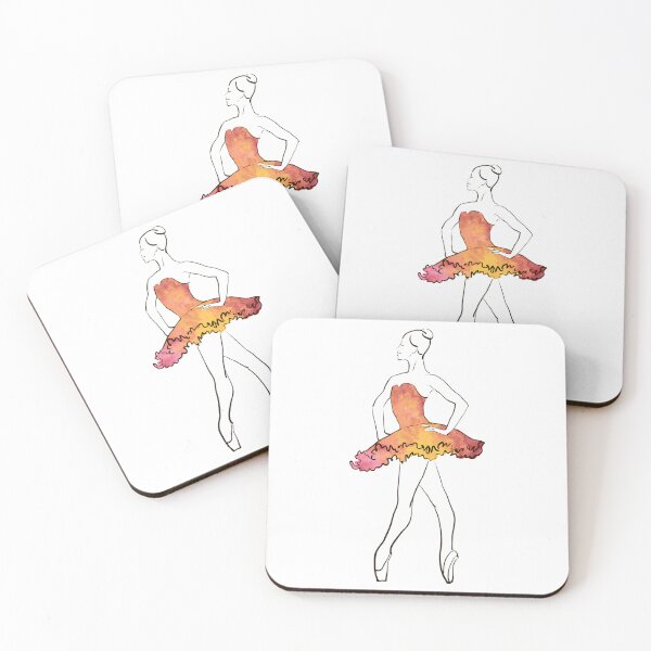 Item preview, Ballerina Figure Watercolor  designed and sold by LUCIHOMES.