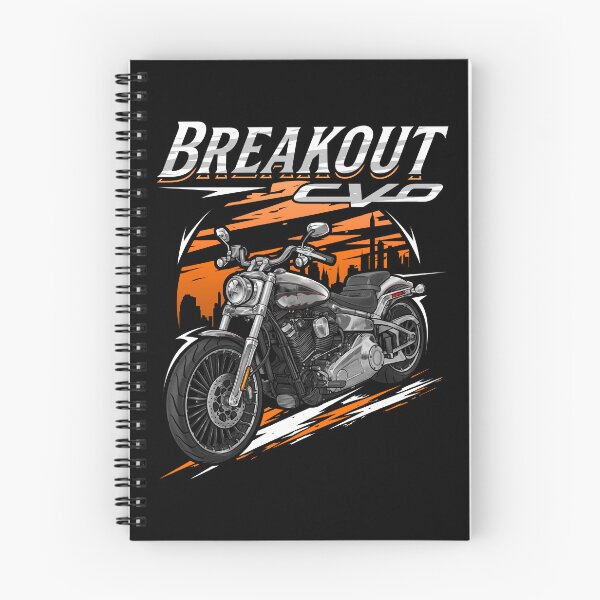 Item preview, Motorcycle Breakout CVO 2014 Molten Silver & Black Diamond for Motorcycle Riders designed and sold by MotoApparelHub.