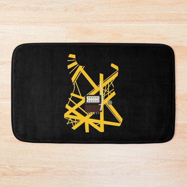 Item preview, Yellow Striped Guitar -56 designed and sold by NiamhSmithCute.