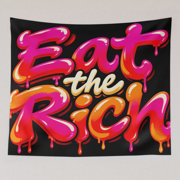 Item preview, Eat the Rich designed and sold by ElectricMoonUK.