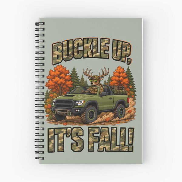 Item preview, Buckle Up, It’s Fall! – Funny Deer Pickup Truck T-Shirt designed and sold by Aimetoi.