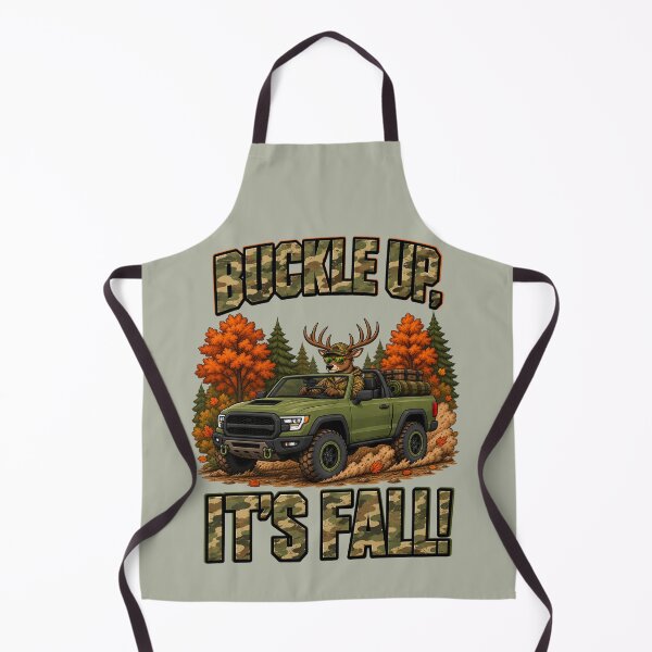 Item preview, Buckle Up, It’s Fall! – Funny Deer Pickup Truck T-Shirt designed and sold by Aimetoi.