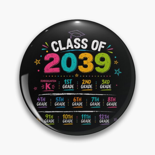 Item preview, Class Of 2039 Graduation School Grades Future Graduate Education designed and sold by RetroMini2026.