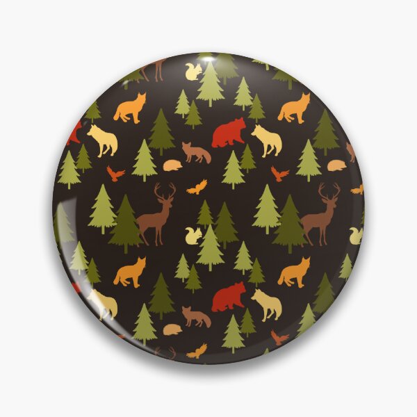 Item preview, Colorful Autumn Forest Pattern designed and sold by UnhingedBird.