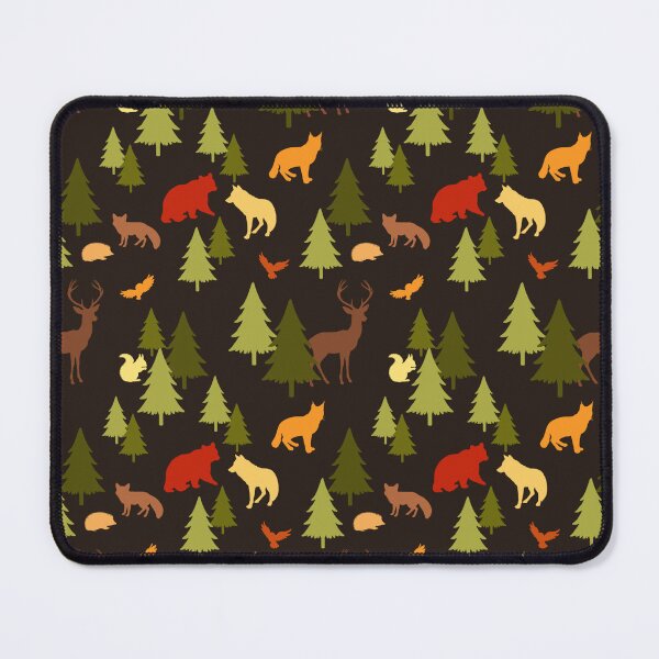 Item preview, Colorful Autumn Forest Pattern designed and sold by UnhingedBird.
