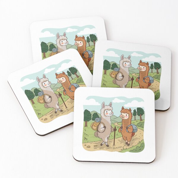 Item preview, Alpaca Llama Hike Trek designed and sold by WillowerStudio.