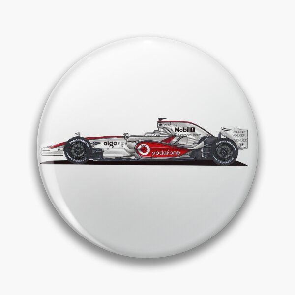 Item preview, Exclusive drawing legendary first champion bolide LH #44 MP4-23 engine MB FO 108V V8 designed and sold by Cars23.