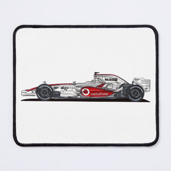 Item preview, Exclusive drawing legendary first champion bolide LH #44 MP4-23 engine MB FO 108V V8 designed and sold by Cars23.