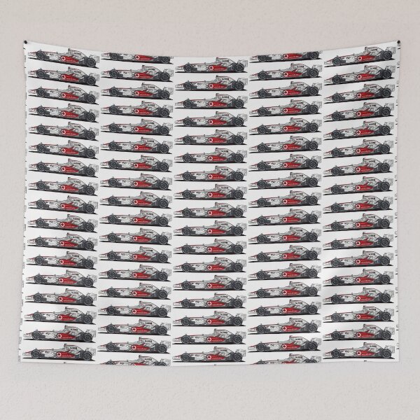 Item preview, Exclusive drawing legendary first champion bolide LH #44 MP4-23 engine MB FO 108V V8 designed and sold by Cars23.