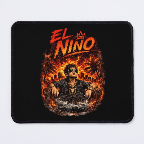 Item preview, El Niño King of Fire – Fiery Urban Streetwear Art designed and sold by TechneCo.