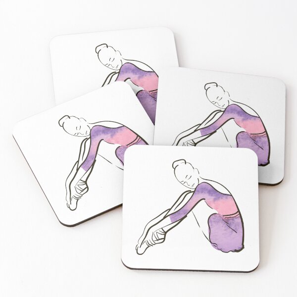 Item preview, Ballerina Figure Watercolor  designed and sold by LUCIHOMES.