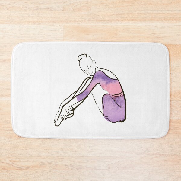 Item preview, Ballerina Figure Watercolor  designed and sold by LUCIHOMES.