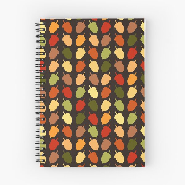 Item preview, Colorful Autumn Acorn Pattern designed and sold by UnhingedBird.