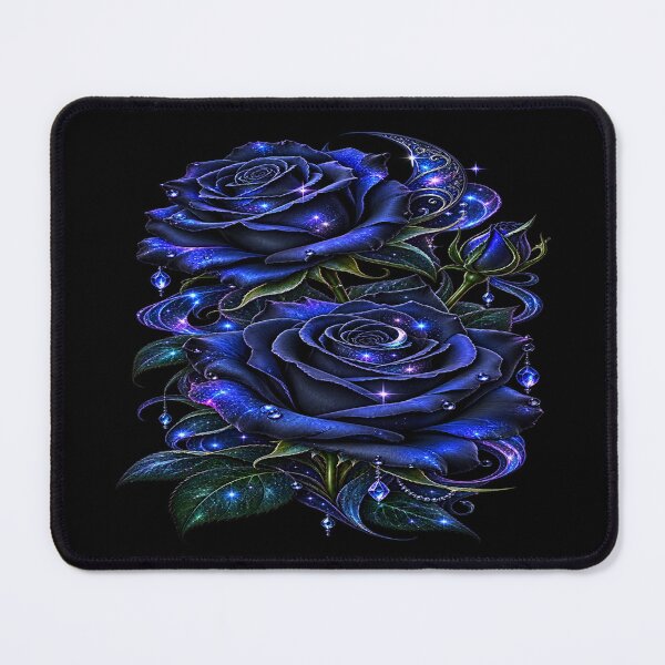 Item preview, Midnight Cosmic Roses – Gothic Celestial Romance designed and sold by TroviTutto.