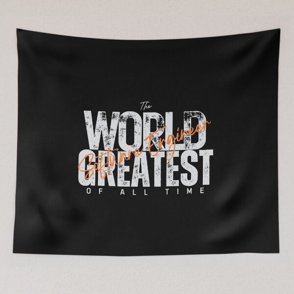 Item preview, World Greatest Software Engineer - First New Job Gift For Her - Vintage Black designed and sold by Doiemacreations.