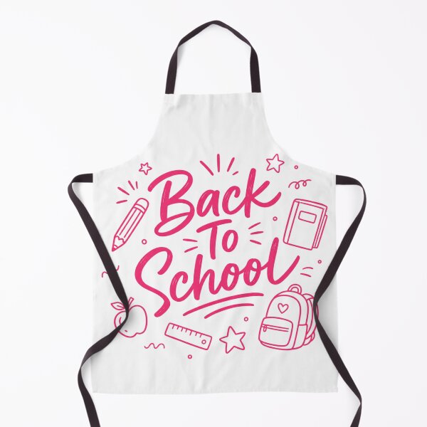 Item preview, Back To School Cute Pink Line Art designed and sold by Vision Crafted.