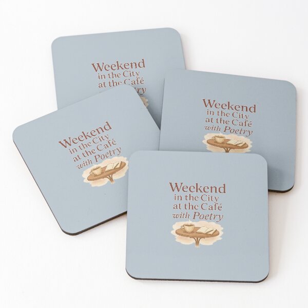 Item preview, Weekend in the City at the Café with Poetry designed and sold by Novel Works Studio.