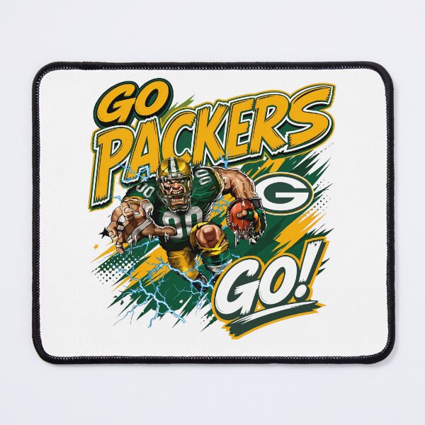 Item preview, Go Packers Go! Green Bay Packers Football Fan #0008 designed and sold by GLUVY-THEME.