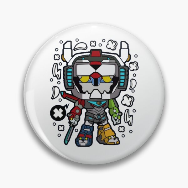 Artikelvorschau, Voltron Pop Art entworfen und verkauft von thompsomechan.