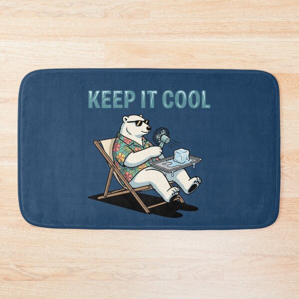 Item preview, Polar Bear In Hawaiian Shirt Keep It Cool DIY AC designed and sold by Rare By Hero.