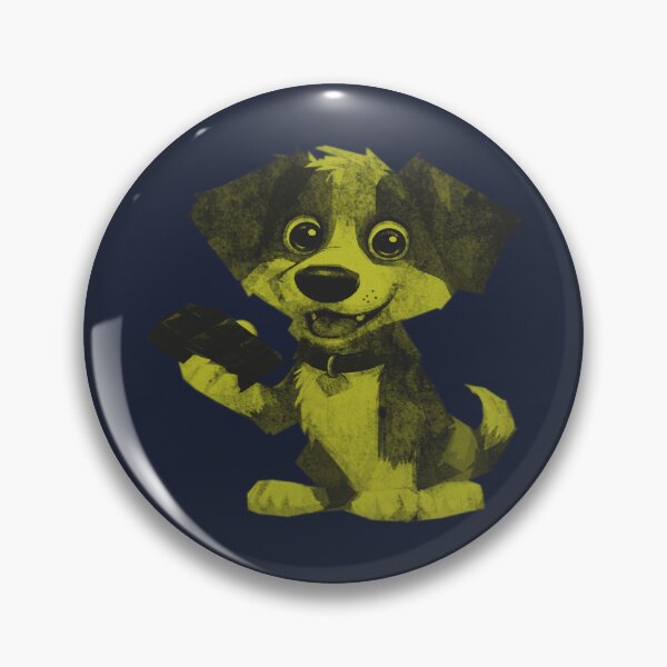 Item preview, Dog with Chocolate Cartoon designed and sold by kinpirks.