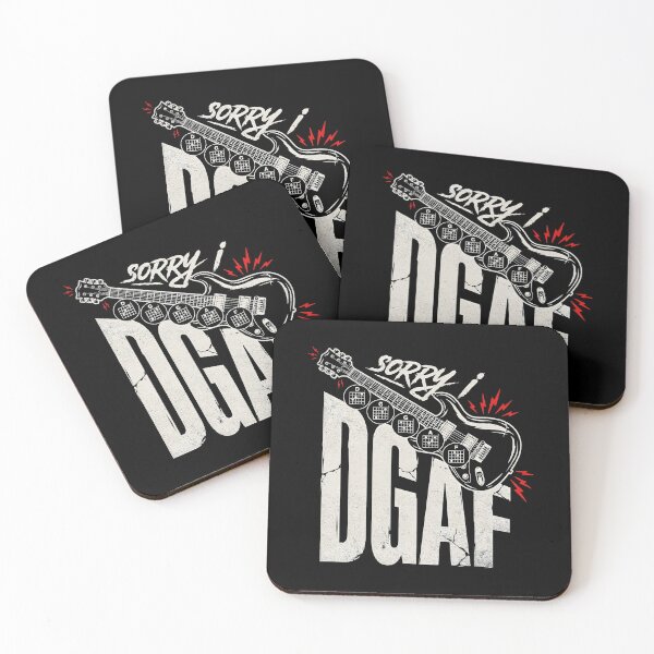 Item preview, Sorry I DGAF Guitar Shirt Funny Guitar Chord Humor designed and sold by Redgiant87x.
