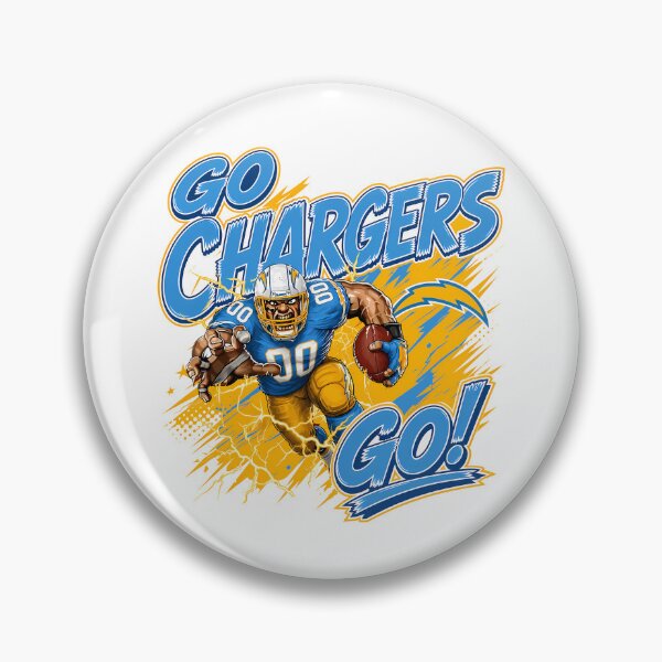 Item preview, Go Chargers Go! Los Angeles Chargers Football Fan #0007 designed and sold by GLUVY-THEME.