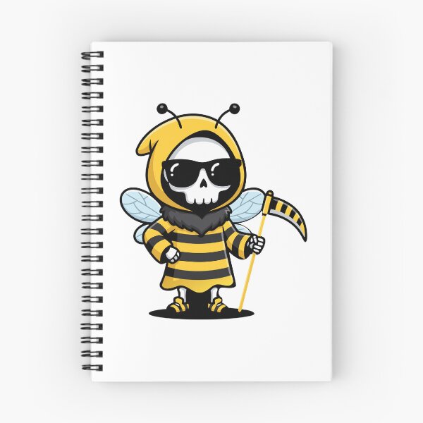 Item preview, Cute Chibi Grim Reaper Bumble Bee Costume Kawaii Skull designed and sold by Cipher & Soul.