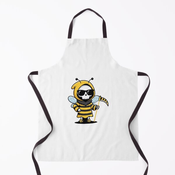 Item preview, Cute Chibi Grim Reaper Bumble Bee Costume Kawaii Skull designed and sold by Cipher & Soul.
