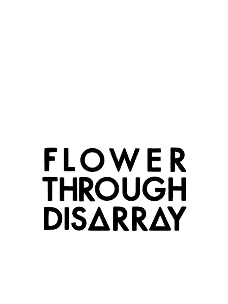 Thumbnail 4 of 4, iPhone Case, Flower Through Disarray (Black) designed and sold by StackItHighf.