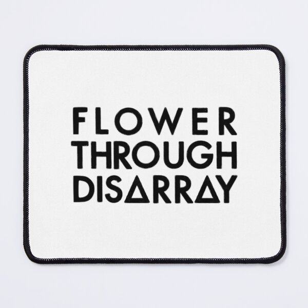 Item preview, Flower Through Disarray (Black) designed and sold by StackItHighf.
