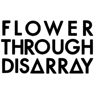 Artwork thumbnail, Flower Through Disarray (Black) by StackItHighf