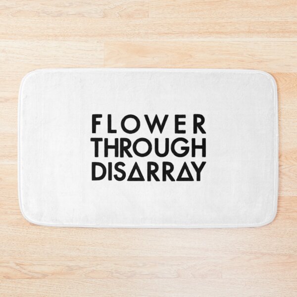 Item preview, Flower Through Disarray (Black) designed and sold by StackItHighf.