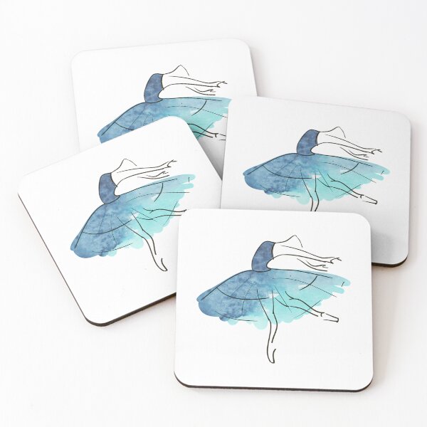 Item preview, Ballerina Figure Watercolor designed and sold by LUCIHOMES.