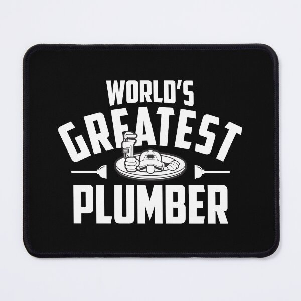 Item preview, World's Greatest Plumber - Funny Design 2.0 designed and sold by Vector-Artist.