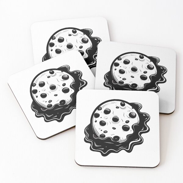 Item preview, Cookie Logo Black And White Chocolate designed and sold by LadyMoldavites.