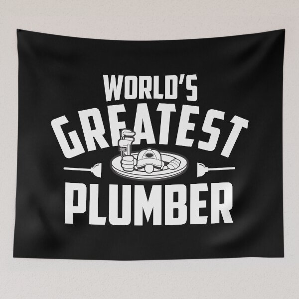 Item preview, World's Greatest Plumber - Funny Design 2.0  designed and sold by Vector-Artist.