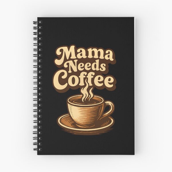 Item preview, Mama Needs Coffee Retro Steaming Cup Vintage Motherhood Typography designed and sold by Photo-Sphere101.