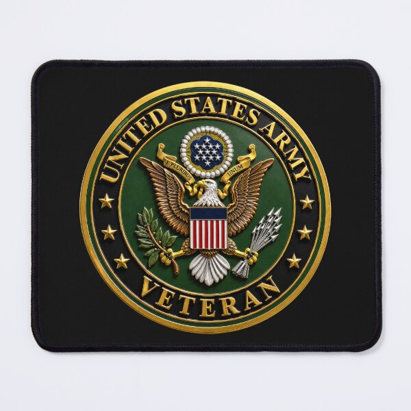 Item preview, Army - US Army Veteran - 3D - Enhanced designed and sold by Military Insignia Products.