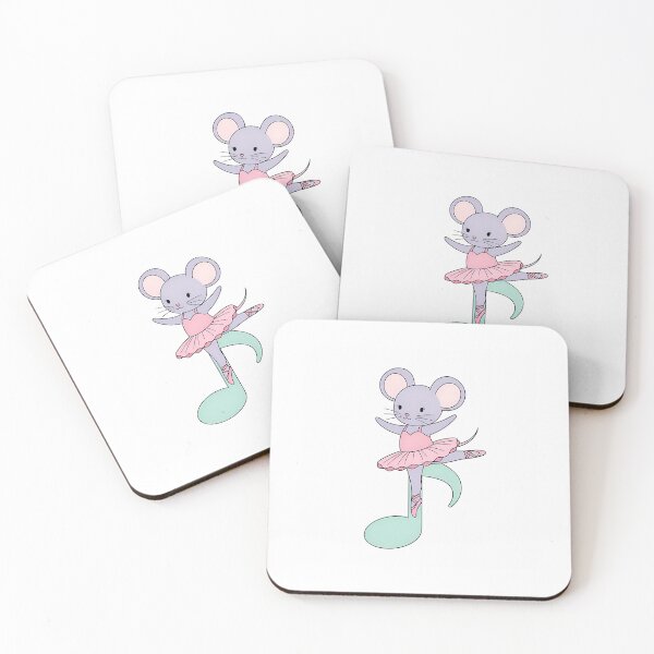 Item preview, Ballerina Mouse On Music Note designed and sold by LUCIHOMES.