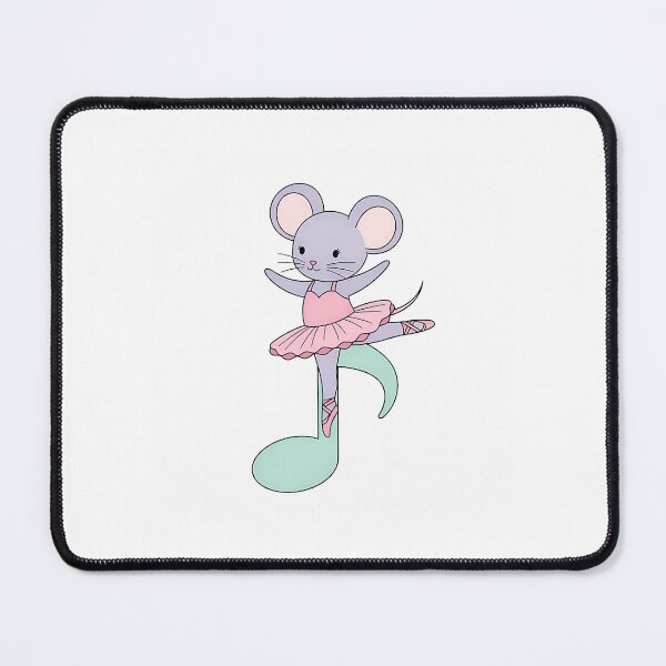 Item preview, Ballerina Mouse On Music Note designed and sold by LUCIHOMES.