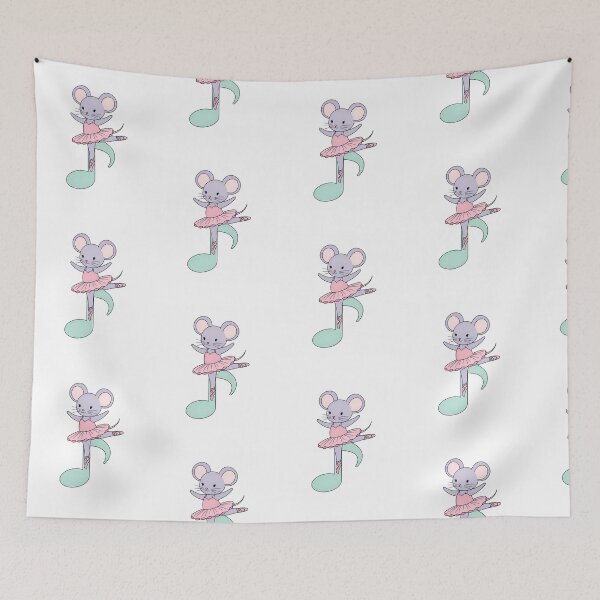 Item preview, Ballerina Mouse On Music Note designed and sold by LUCIHOMES.