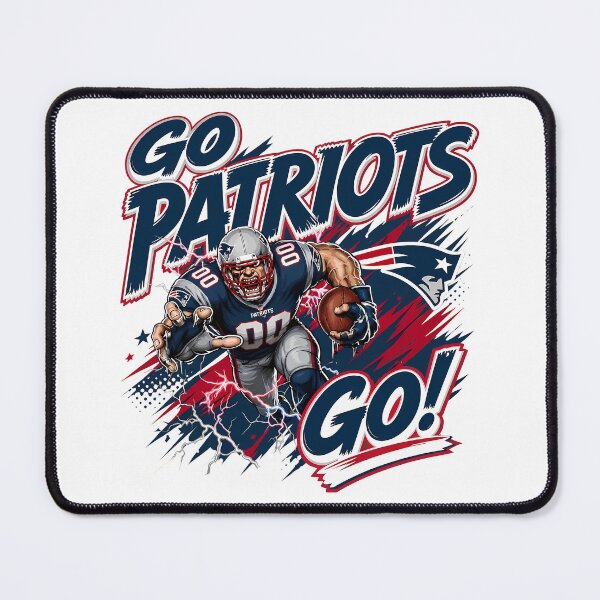Item preview, Go Patriots Go! New England Patriots Football Fan #0002 designed and sold by GLUVY-THEME.