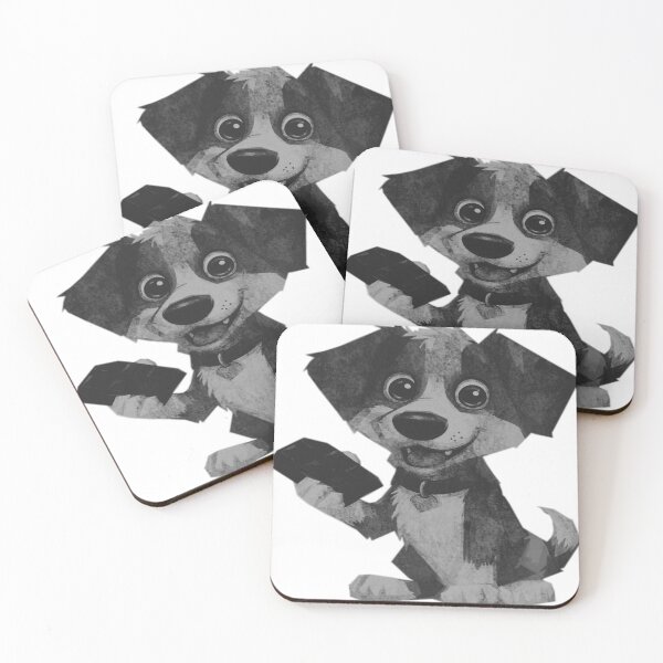 Item preview, Dog with Chocolate Cartoon designed and sold by kinpirks.