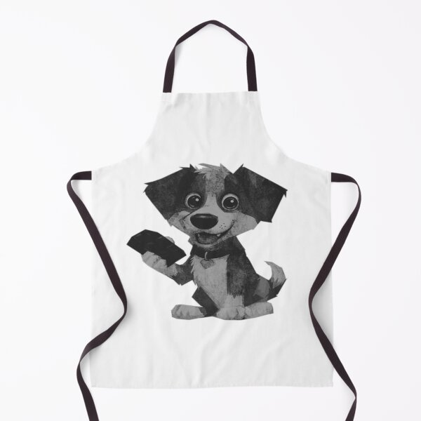Item preview, Dog with Chocolate Cartoon designed and sold by kinpirks.