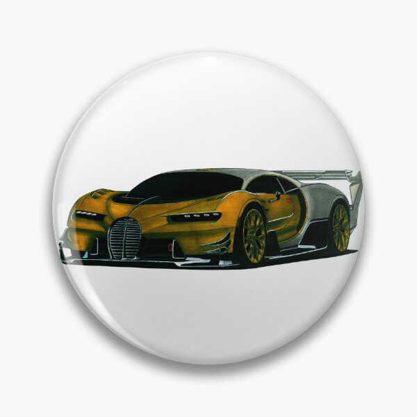 Item preview, Exclusive drawing modern hypercar from game Vision Gran Turismo W16 engine designed and sold by Cars23.