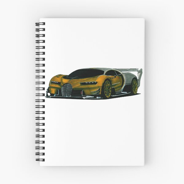 Item preview, Exclusive drawing modern hypercar from game Vision Gran Turismo W16 engine designed and sold by Cars23.