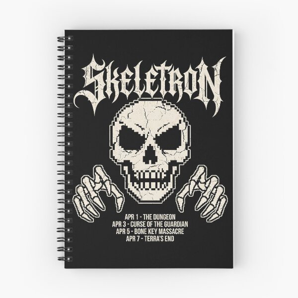Item preview, Skeletron Terraria Band Tee Gaming Graphic Tee designed and sold by Senpaiwaves.