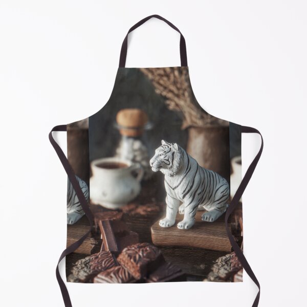 Item preview, Rustic Still Life – White Tiger, Dark Chocolate and Warm Coffee designed and sold by TreatLLC.
